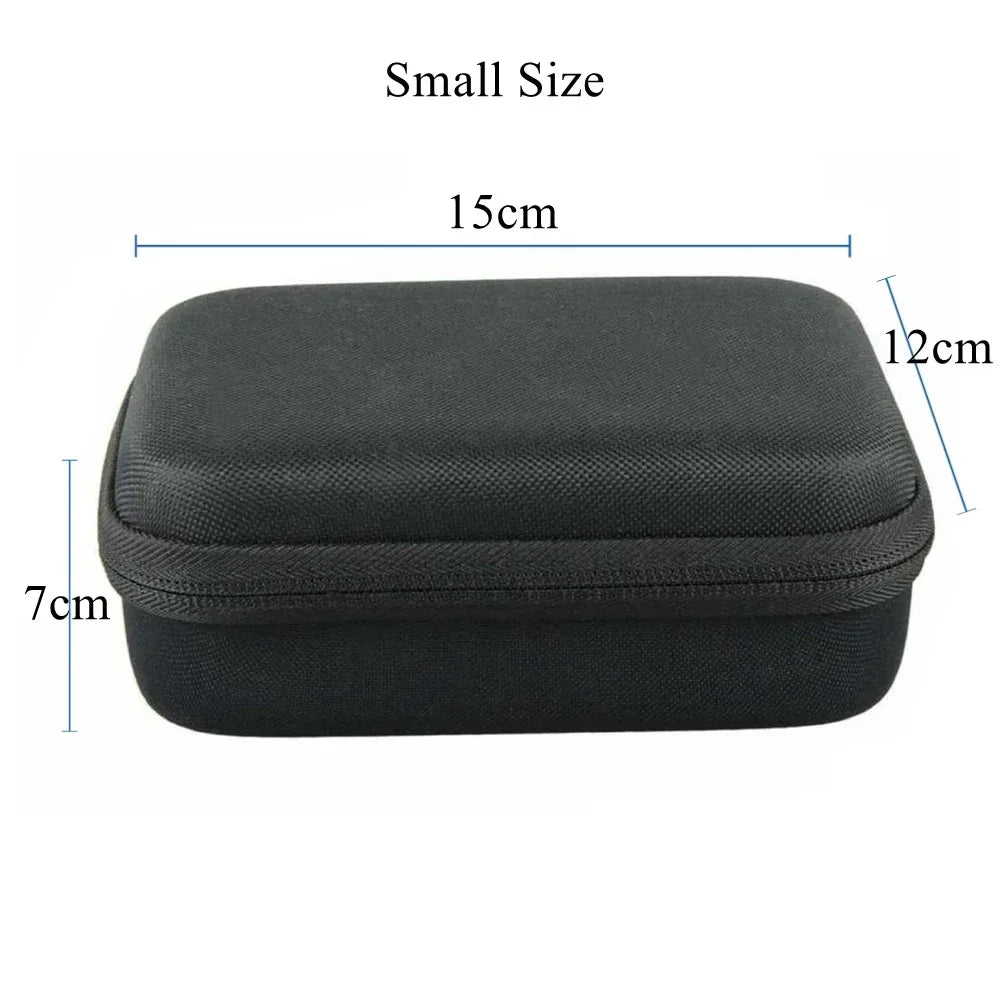 Portable Carry Case Small Medium Large Size Accessory Anti-shock Storage Bag For Gopro Hero Action Camera Tripod storage box