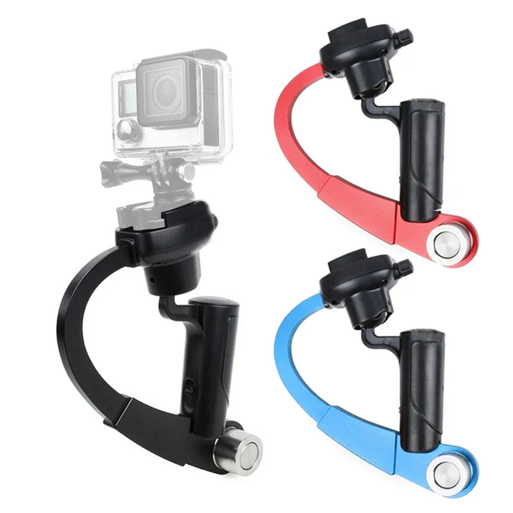 Sports camera Mini Handheld Gimbal Video Stabilizer for Gopro Hero 10 9 8 7 6 5 4 for SJCAM for Xiaoyi for eken AA