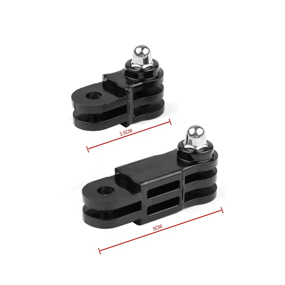 Adjusting arm 2 in 1 Straight Joint Link for Gopro hero 10 9 8 7 6 5 4 Mount Adapter Accessories In the same direction Link