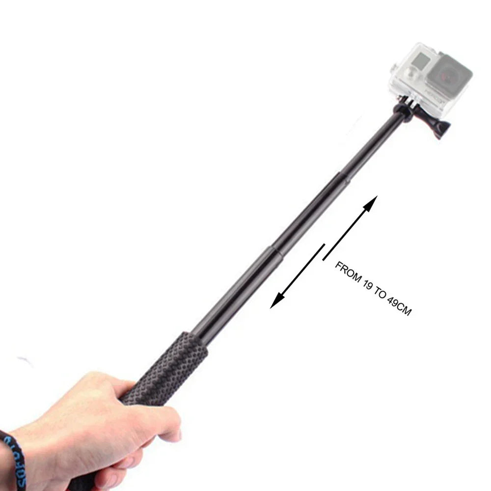 Selfie Sticks in monopod rod for Gopro hero Portable Handheld Accessories For SJCAM for Xiaomi for eken