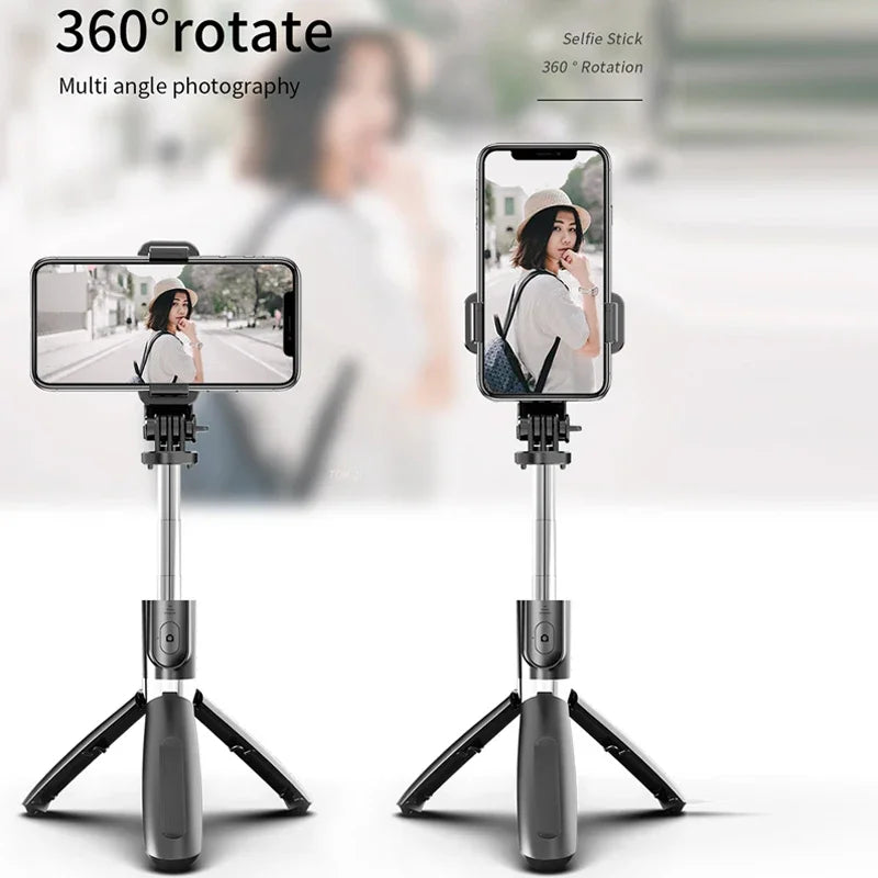 Selfie Stick Tripod Foldable & Monopods Video stand Universal for Smartphones for Gopro ABAA