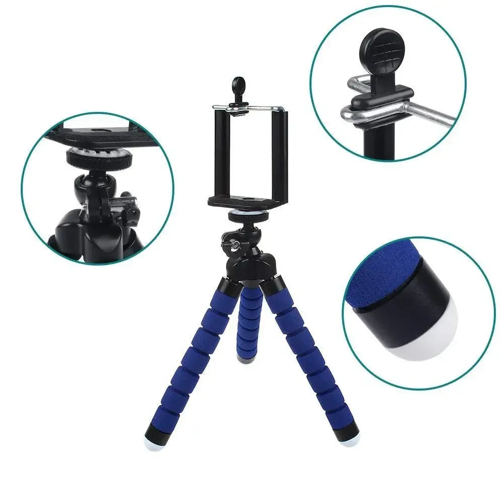 Portable Flexible Mini Octopus Tripod cell phone For Gopro Action camera Aee accessories