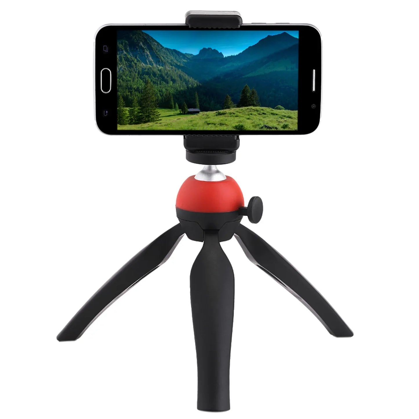 Universal Tripod Retractable Desktop Phone Holder For Live Broadcast / Portable Desk Live Stream Tripod Universal Portable Tri