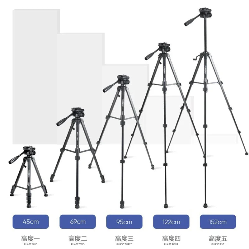 Professional Video Tripod Horizontal Mount Camera Tripod for DSLR Cameras Camcorders Mini Projector