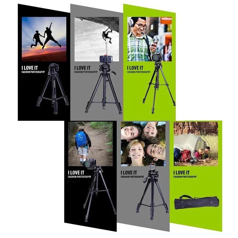 Professional Video Tripod Horizontal Mount Camera Tripod for DSLR Cameras Camcorders Mini Projector