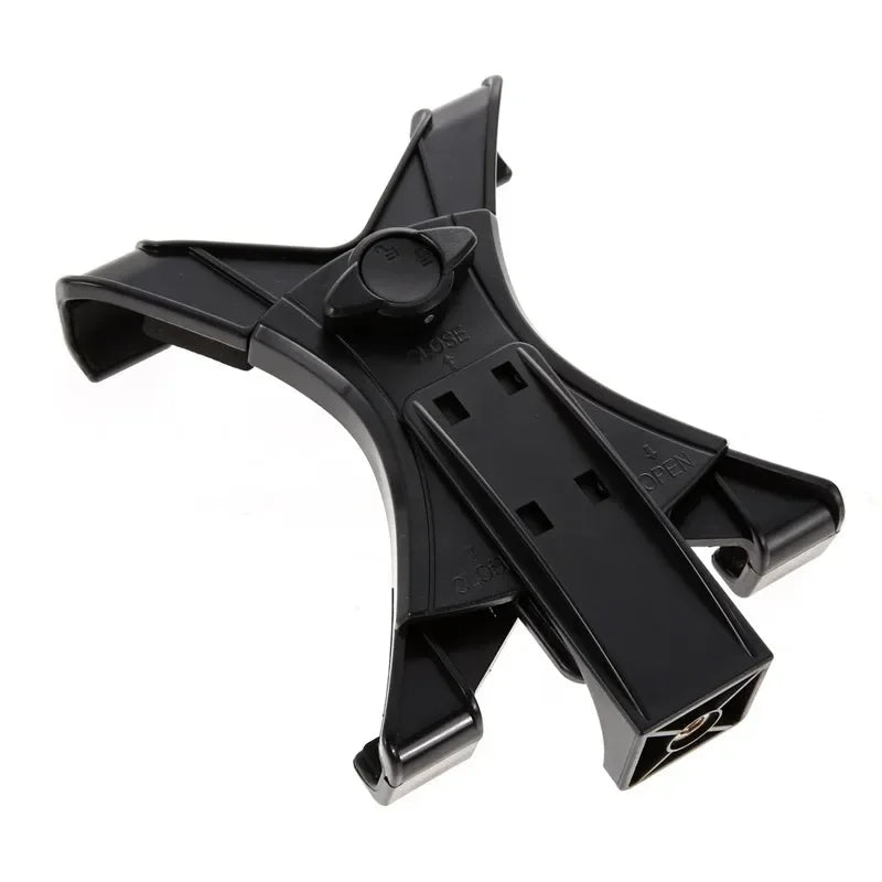 Tablet tripod monopod Mount Clamp With 1/4"Thread Adapter for Ipad 2 3 4 or air or Pro Tablet Phone Bracket Holder
