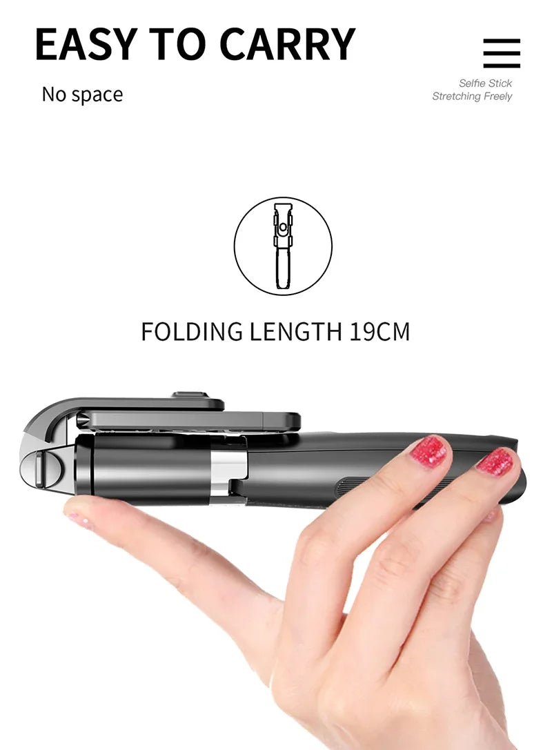 Selfie Stick Tripod Foldable & Monopods Video stand Universal for Smartphones for Gopro AA