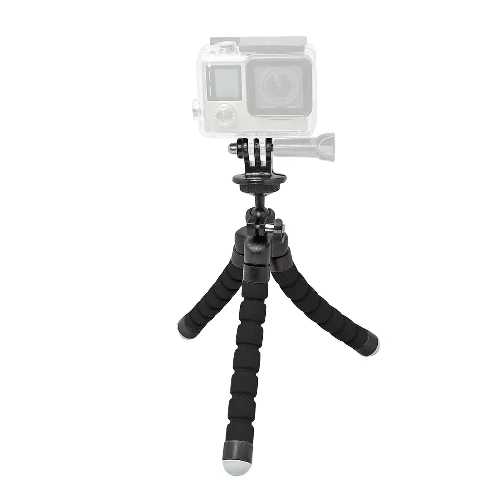 Portable Flexible Mini Octopus Tripod cell phone For Gopro Action camera Aee accessories